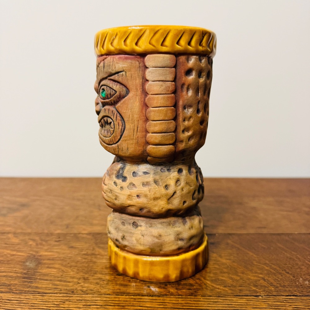 Lot of 2 Trader Dick's Nugget Casino Tiki Mugs Reno Nevada Vintage Barware - Picture 12 of 16